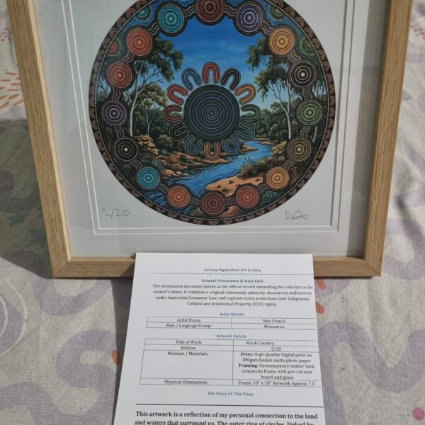 Framed Digital Print 2/20 (Kin & Country)